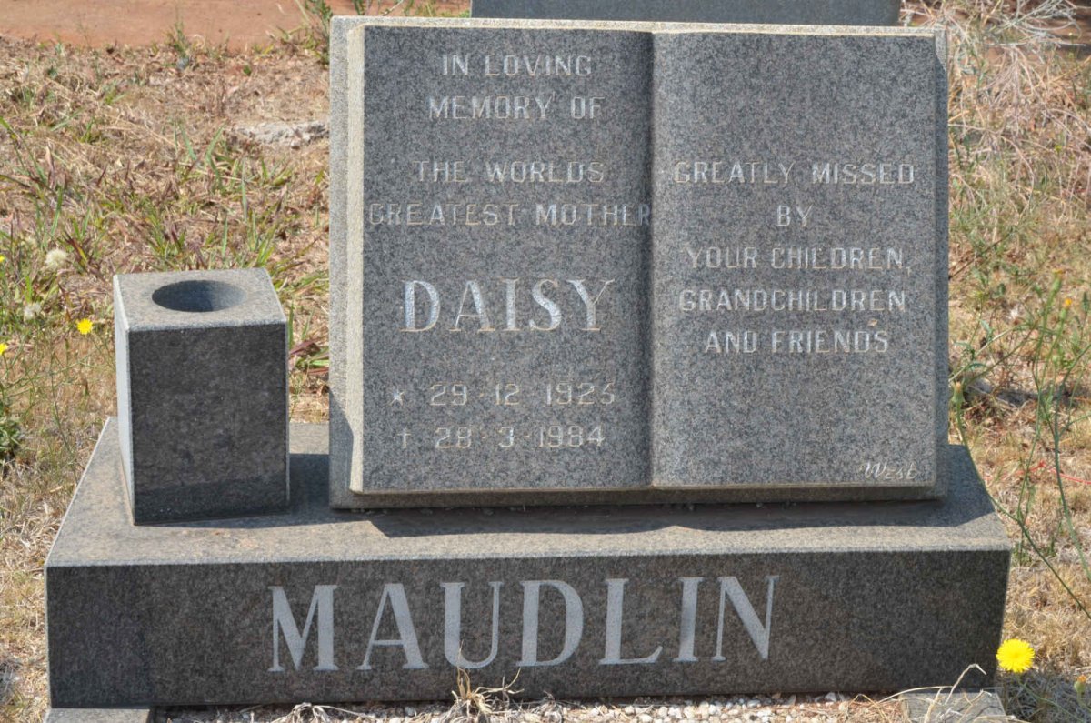MAUDLIN Daisy 1925-1984