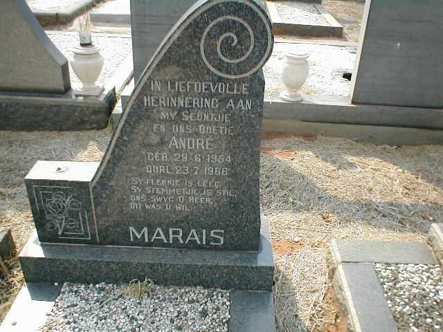 MARAIS Andre 1954-1966