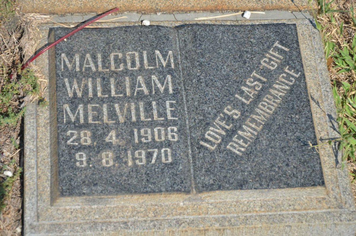 MELVILLE Malcolm William 1906-1970