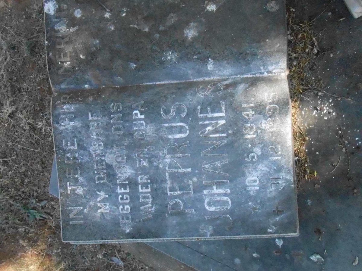 MEINTJES Petrus Johannes 1941-1995