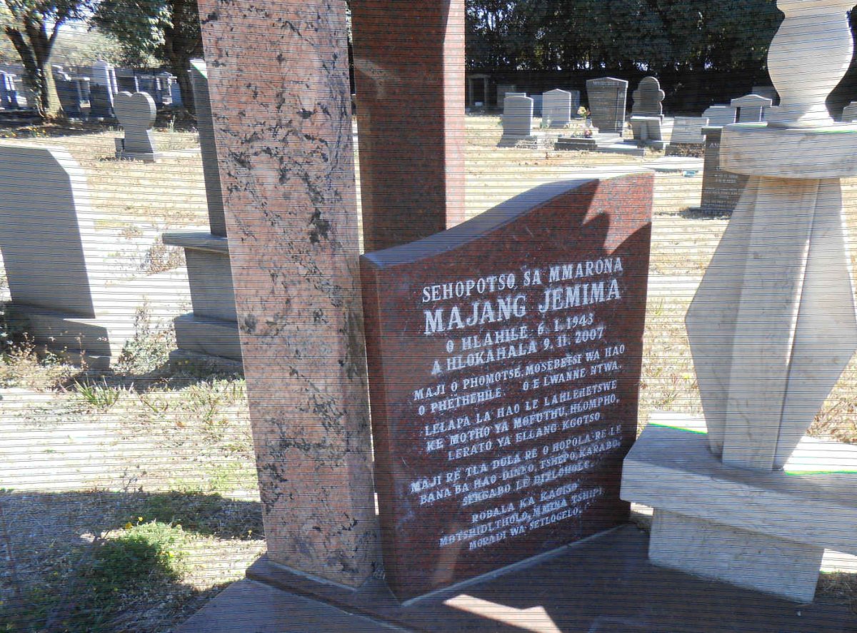 MOPHIRING Majang Jemima 1943-2007