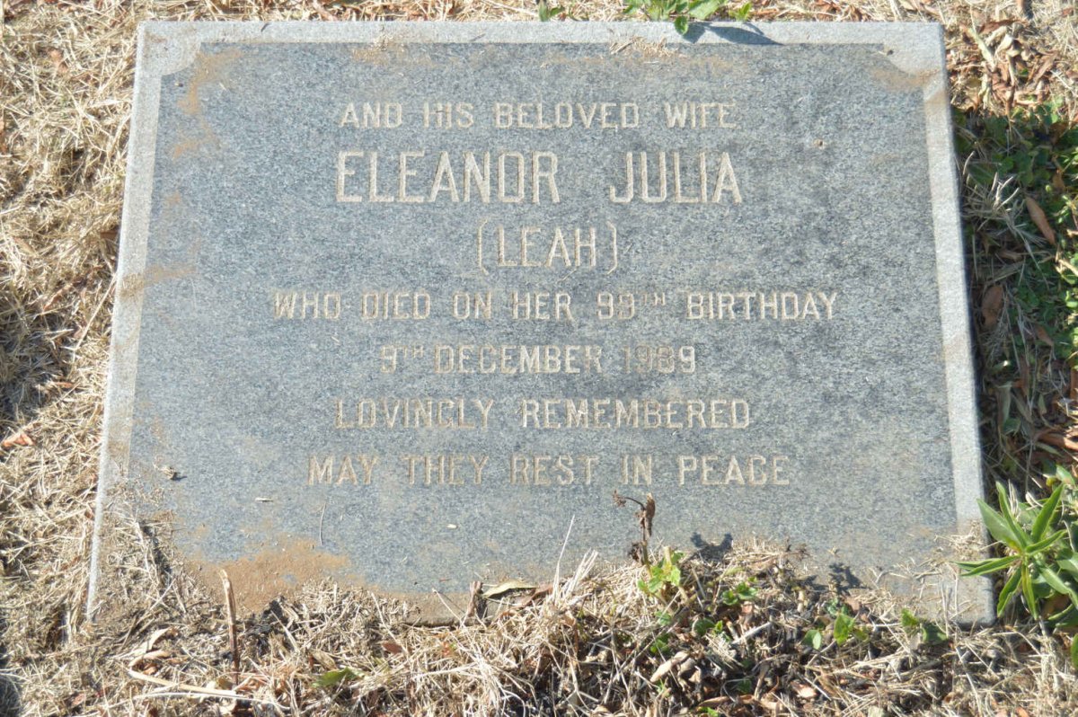 MOLYNEAUX Eleanor Julia -1989
