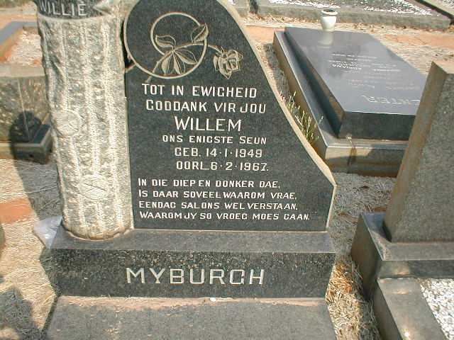 MYBURGH Willem 1949-1967