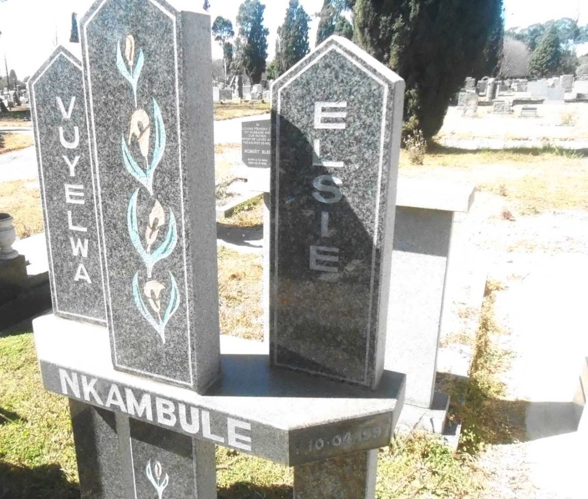 NKAMBULE Yuyelwa Elsie 1927-1997
