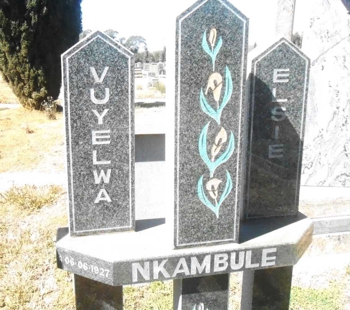 NKAMBULE Yuyelwa Elsie 1927-1997