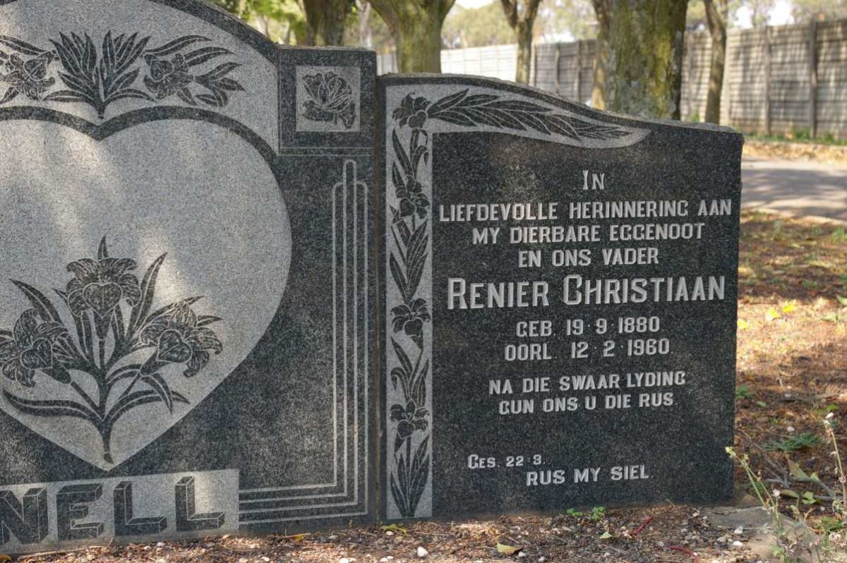 NELL Renier Christiaan 1880-1960