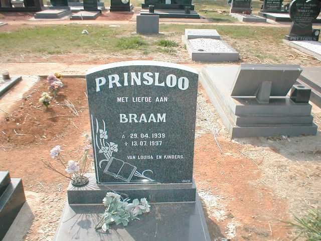 PRINSLOO Braam 1939-1997