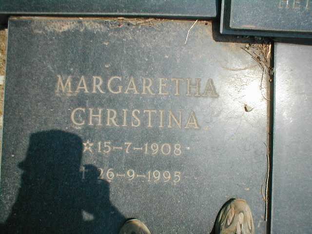 PRINS Margaretha Christina 1908-1995