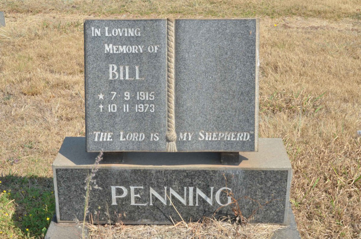 PENNING Bill 1915-1973
