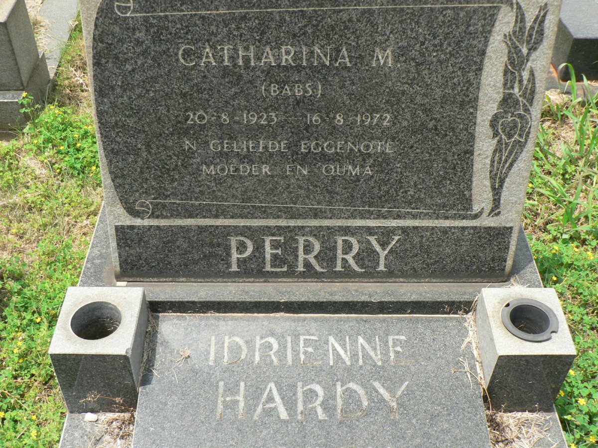 PERRY Catharina M. 1923-1972