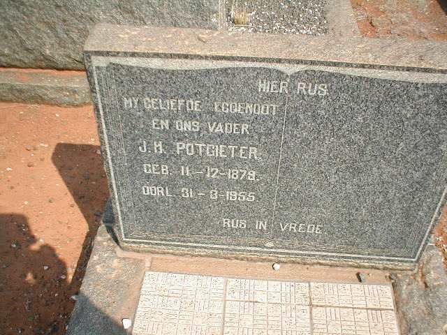 POTGIETER J.H. 1879-1955