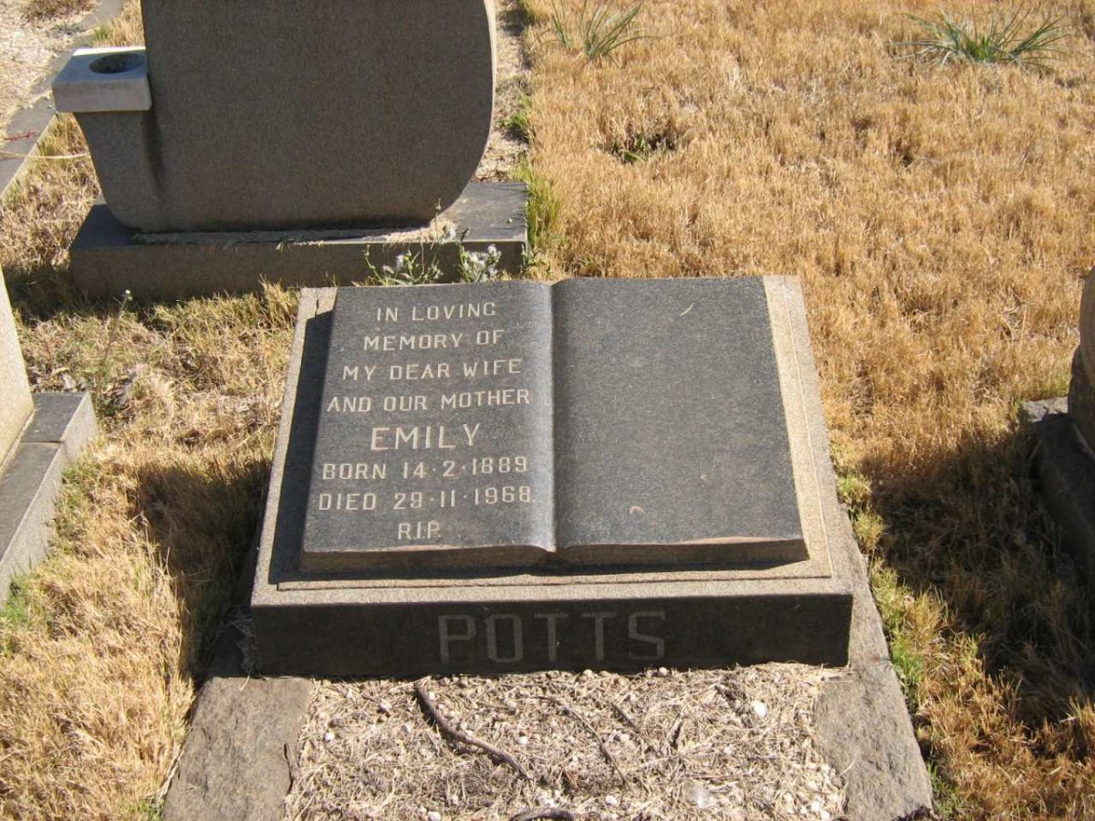 POTTS Emily 1889-1968