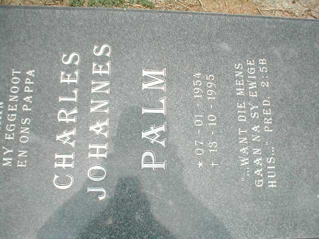 PALM Charles Johannes 1954 - 1995