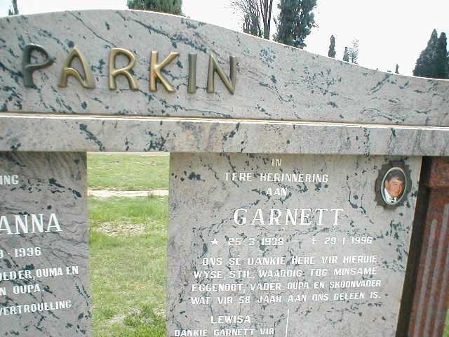 PARKIN Garnett 1938-1996