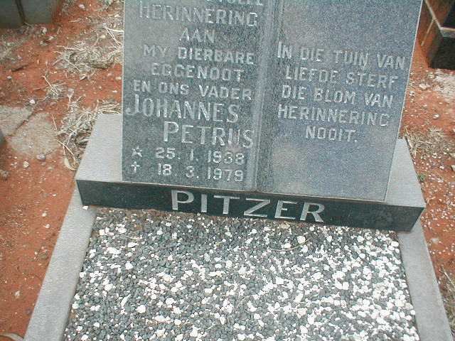 PITZER Johannes Petrus 1938-1979