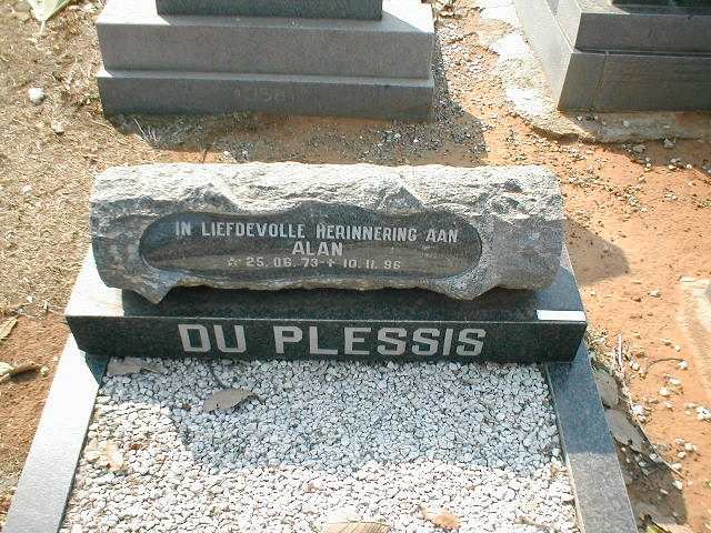 PLESSIS Alan, du 1973-1996