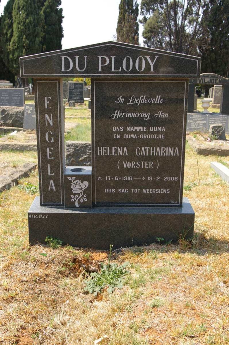 PLOOY Helena Catharina, du nee VORSTER 1916-2006