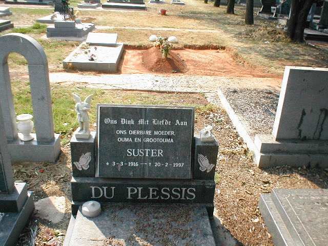 PLESSIS Suster, du 1916-1997