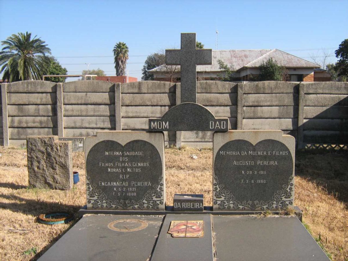 RIBEIRA Augusto Pereira, da 1911-1960 &amp; Encarnacao Pereira 1921-1988