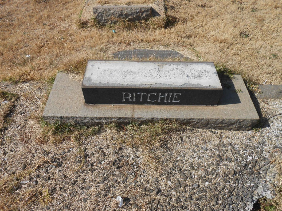 RITCHIE Alexander Milligan -1931 &amp; Jessie McFarlane -1963