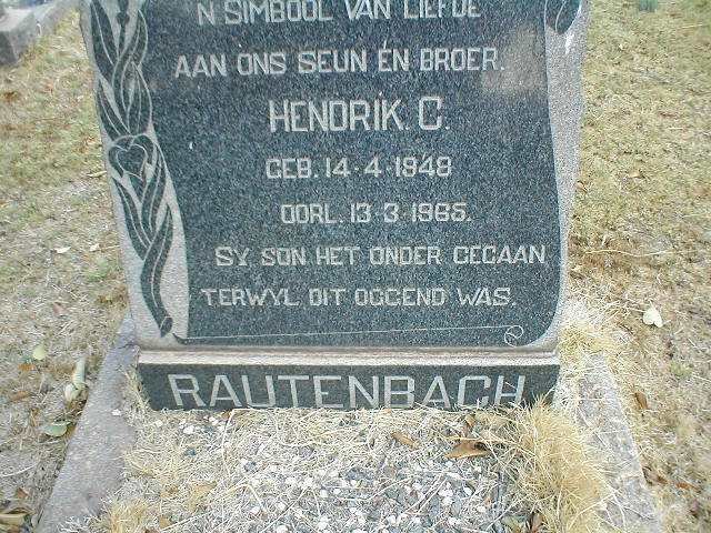 RAUTENBACH Hendrik C. 1948-1965