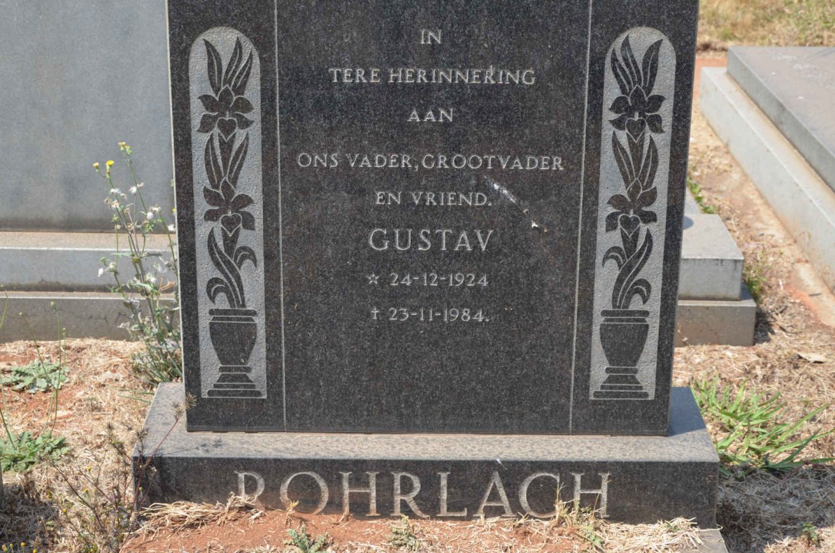 ROHRLACH Gustav 1924-1984