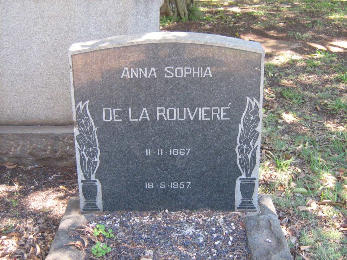 ROUVIERE Anna Sophia, de la 1867-1957