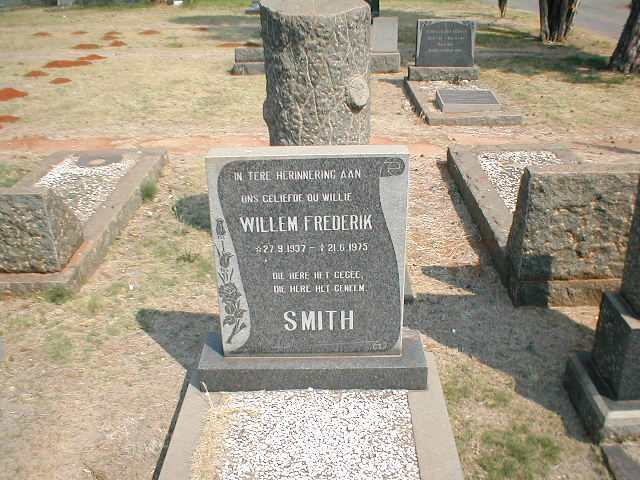 SMITH Willem Frederik 1937-1975