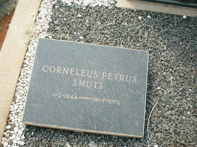 SMUTS  Corneleus Petrus 1944-1976