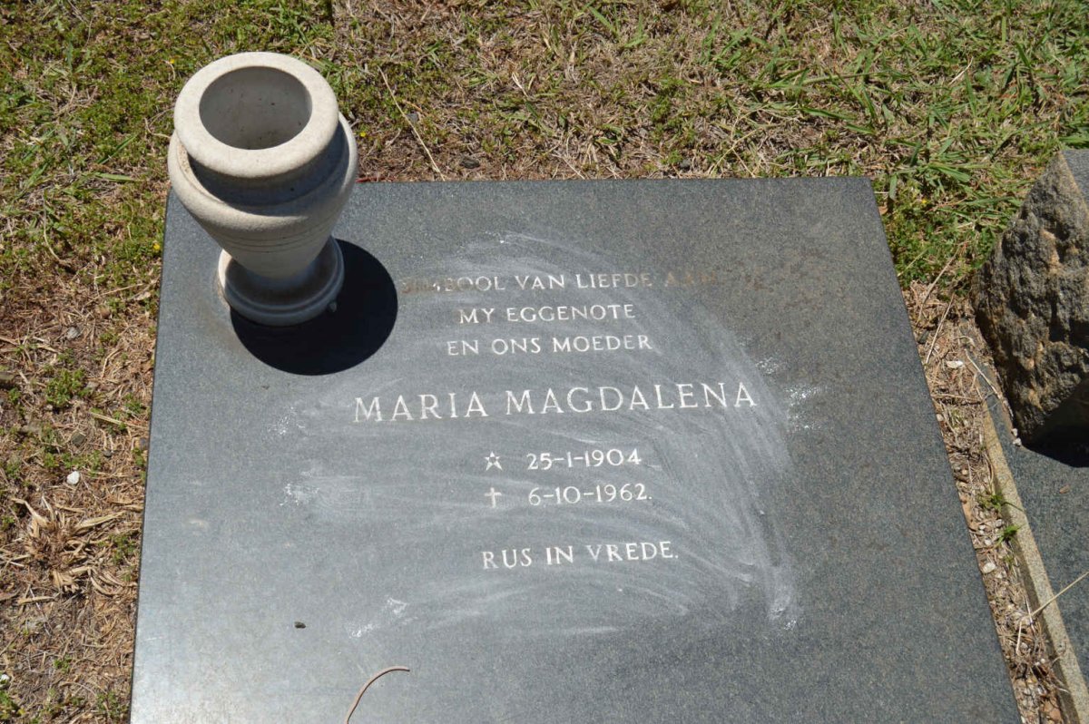 SMITH Maria Magdalena 1904-1962