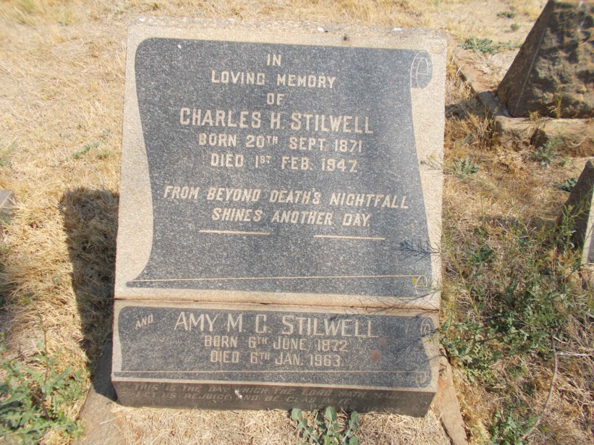 STILWELL Charles H. 1871-1947 &amp; Amy M.C. 1872-1963