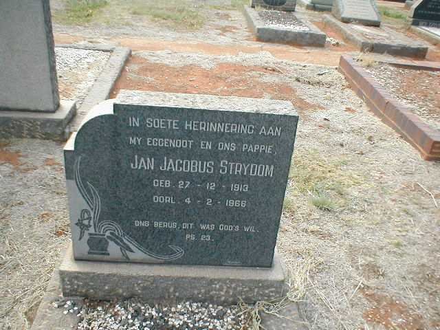 STRYDOM Jan Jacobus 1913-1966