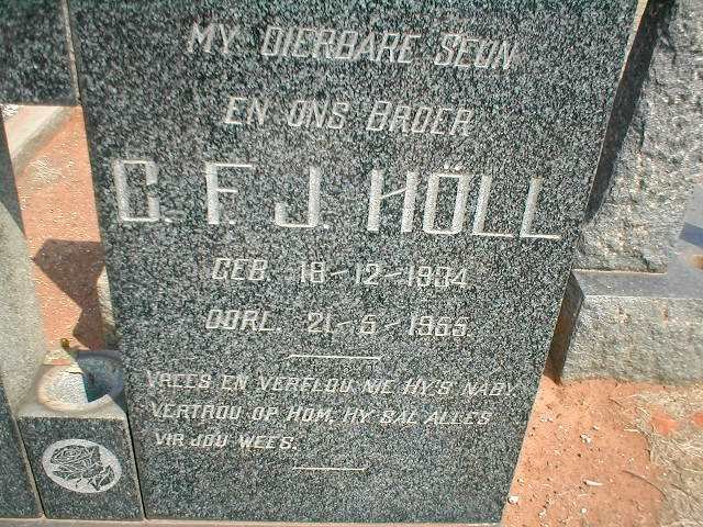 HÖLL C.F.J. 1934-1955