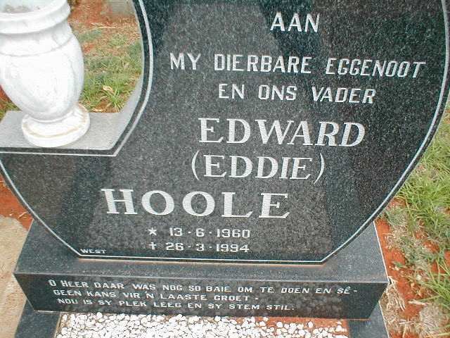 HOOLE Edward 1960-1994