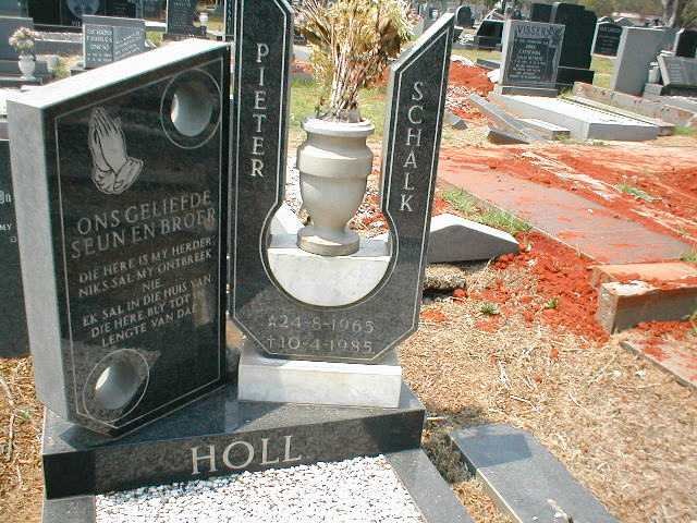 HÖLL Pieter Schalk 1965-1985