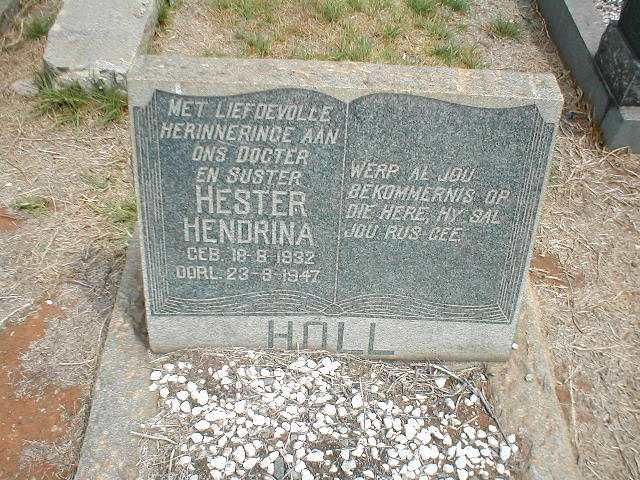 HÖLL Hester Hendrina 1932-1947