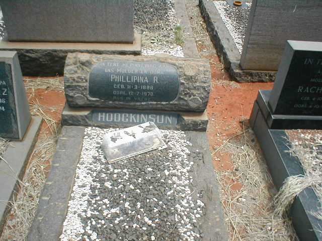 HODGKINSON Phillipina R. 189?-1970