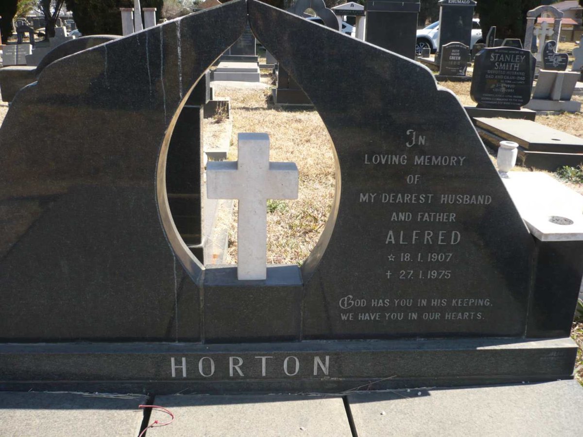 HORTON Alfred 1907-1975