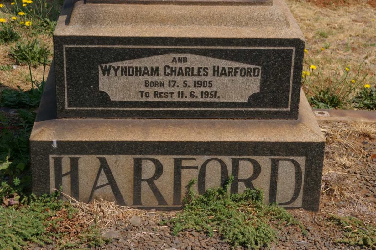 HARFORD Wyndham Charles 1905-1951