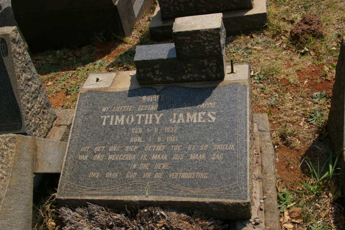 HEINE Timothy James 1932-1961