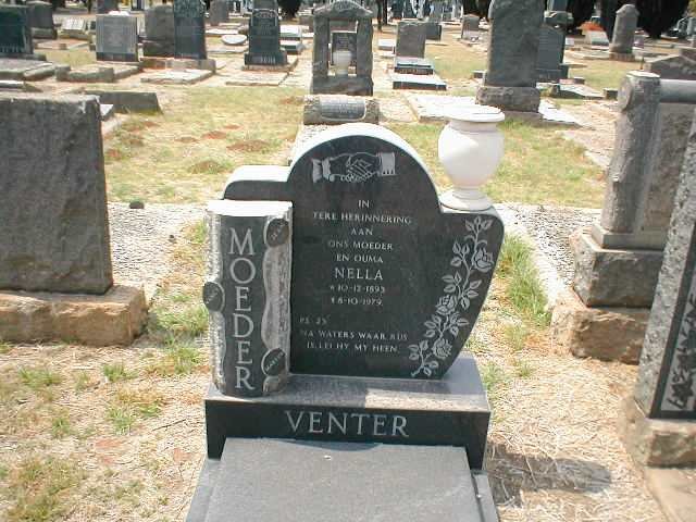 VENTER Nella 1893-1979