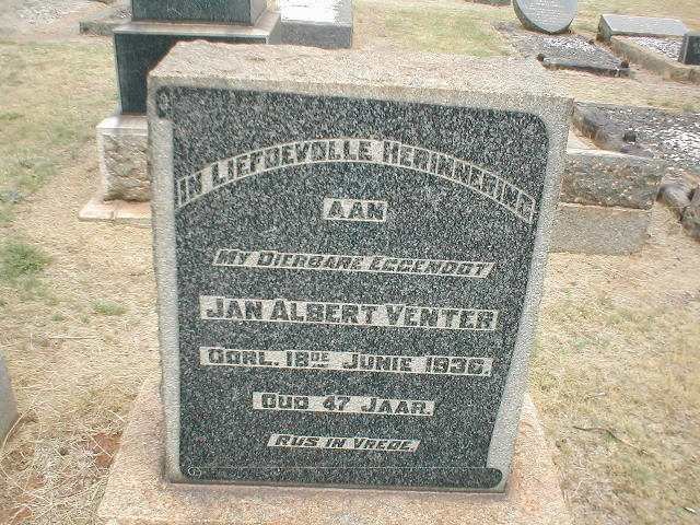 VENTER Jan Albert -1936