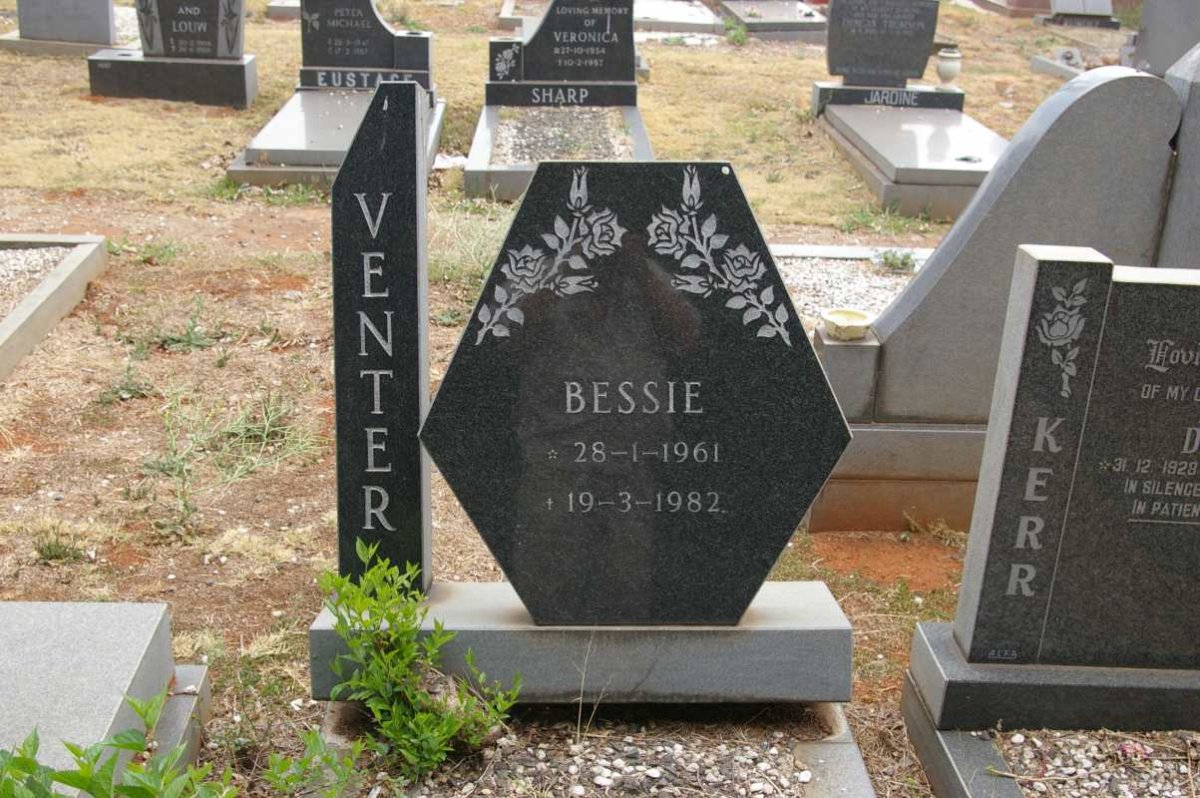 VENTER Bessie 1961-1982