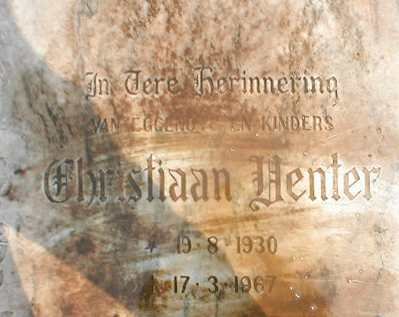 VENTER Christiaan 1930-1967