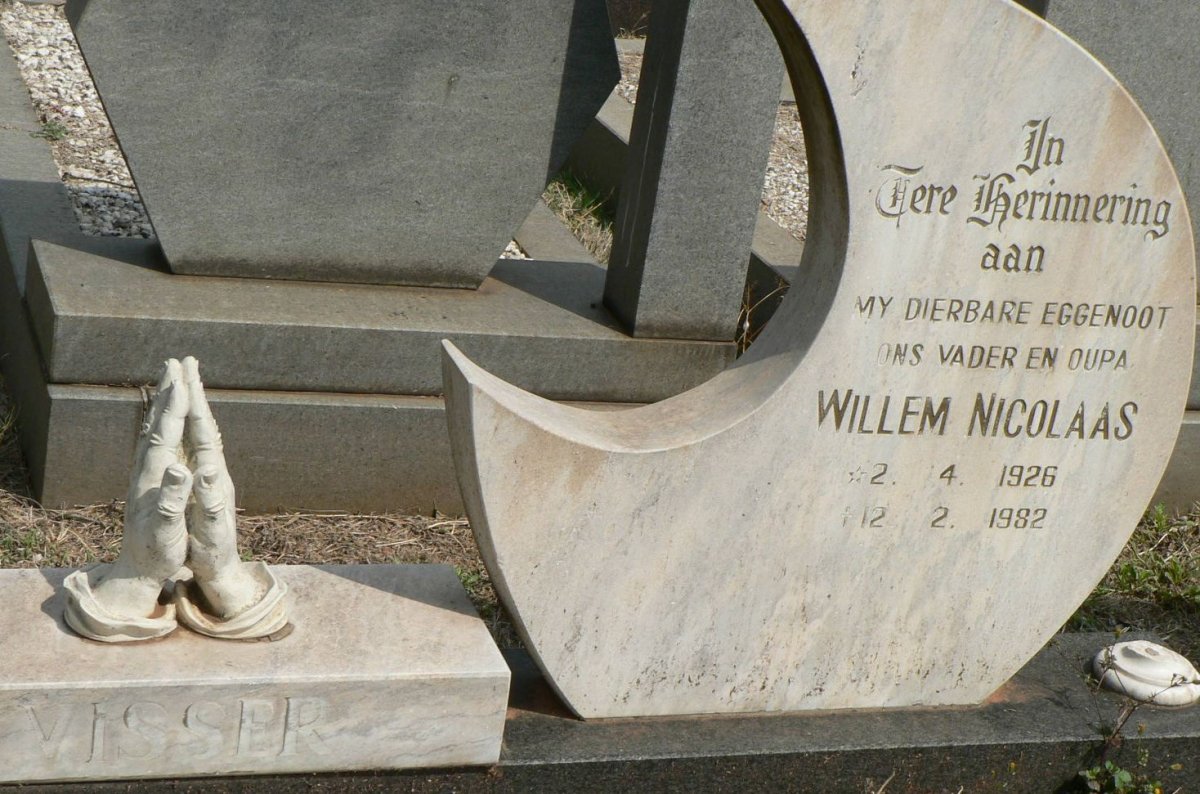 VISSER Willem Nicolaas 1926-1982 &amp; Christina Susanna 1928-1985