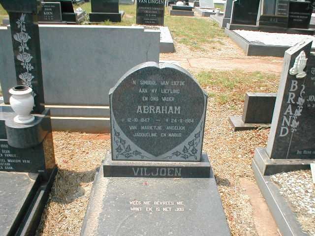 VILJOEN Abraham 1947-1984