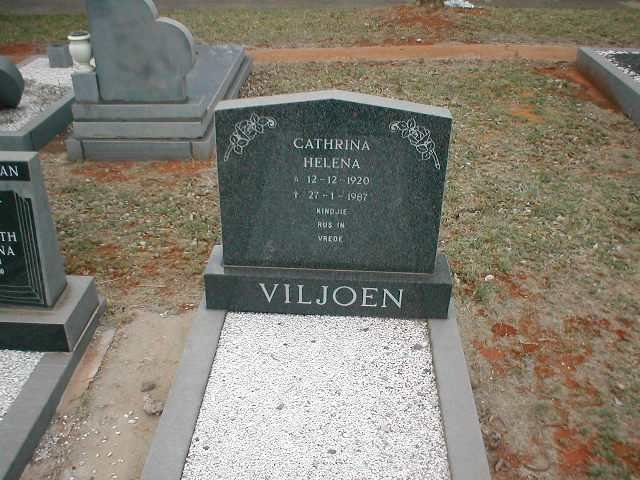 VILJOEN Cathrina Helena 1920-1987