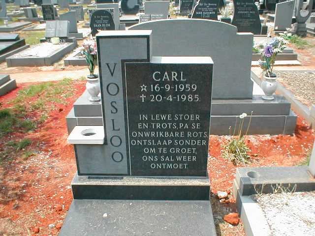 VOSLOO Carl 1959-1985