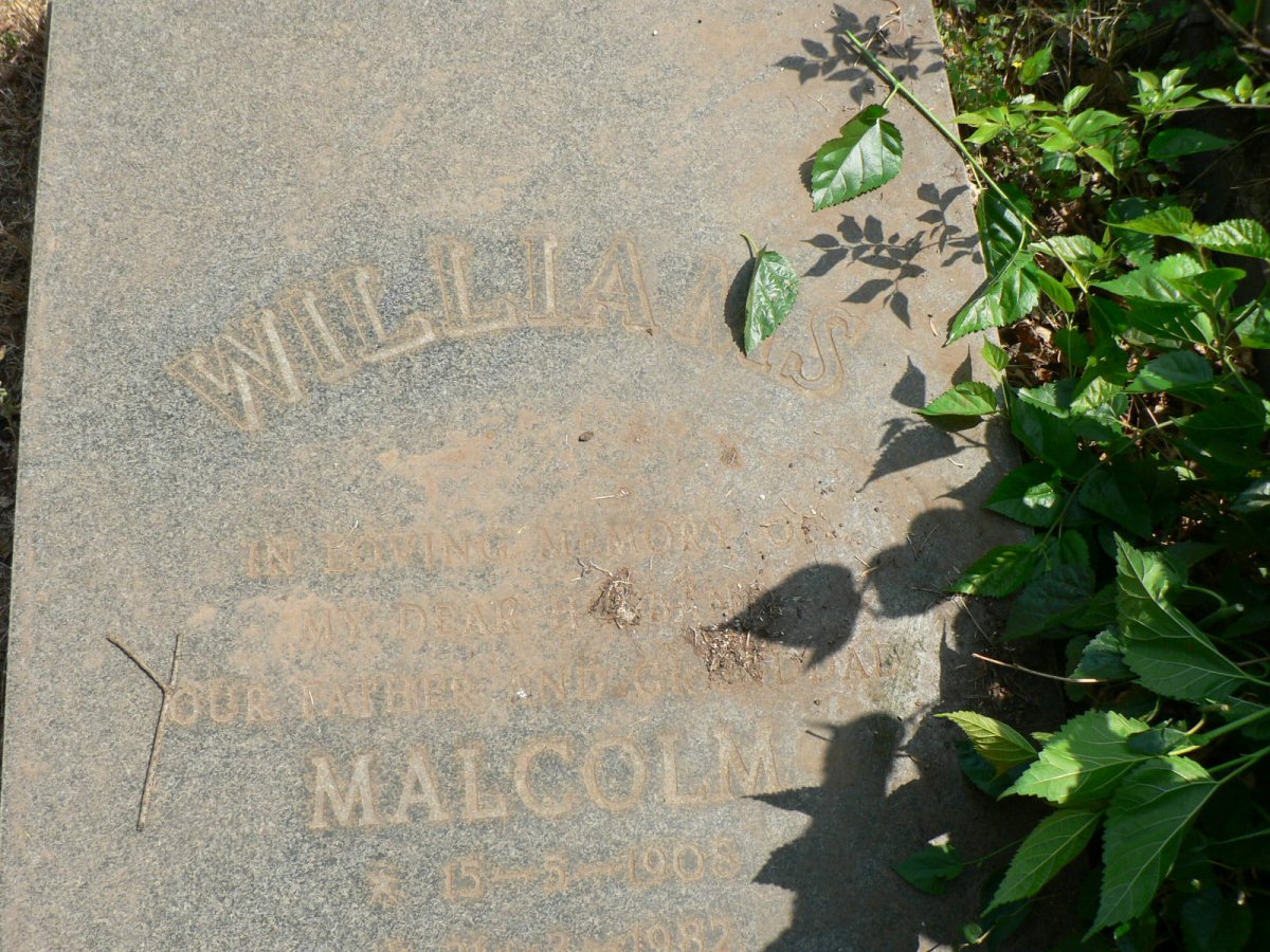 WILLIAMS Malcolm 1908-1982