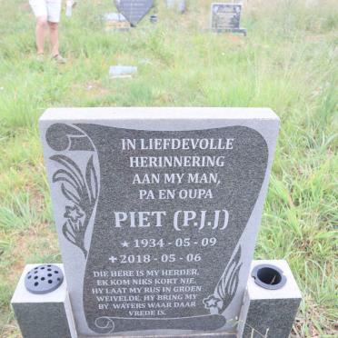 BURGER P.J.J. 1934-2018